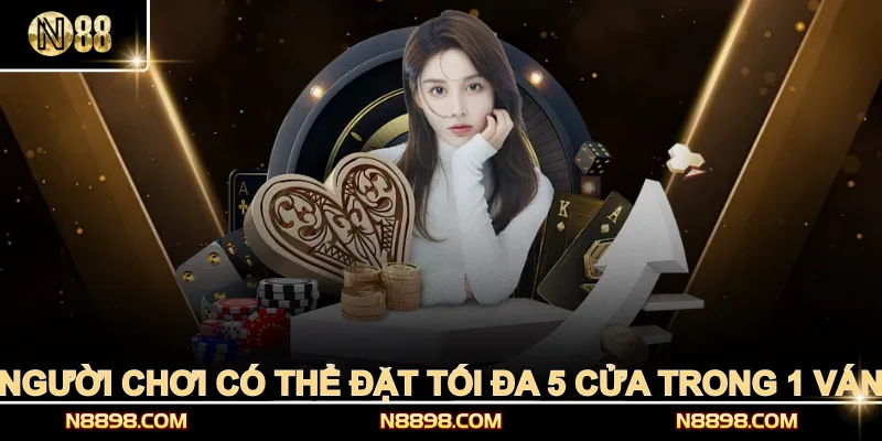 Người chơi có thể đặt tối đa 5 cửa trong 1 ván